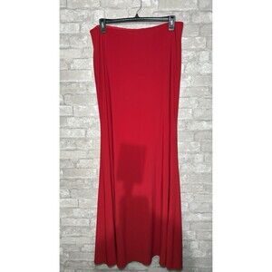 5D Young Brand Women's red formal or evening Skirt, Mermaid Style, Maxi Size 2XL